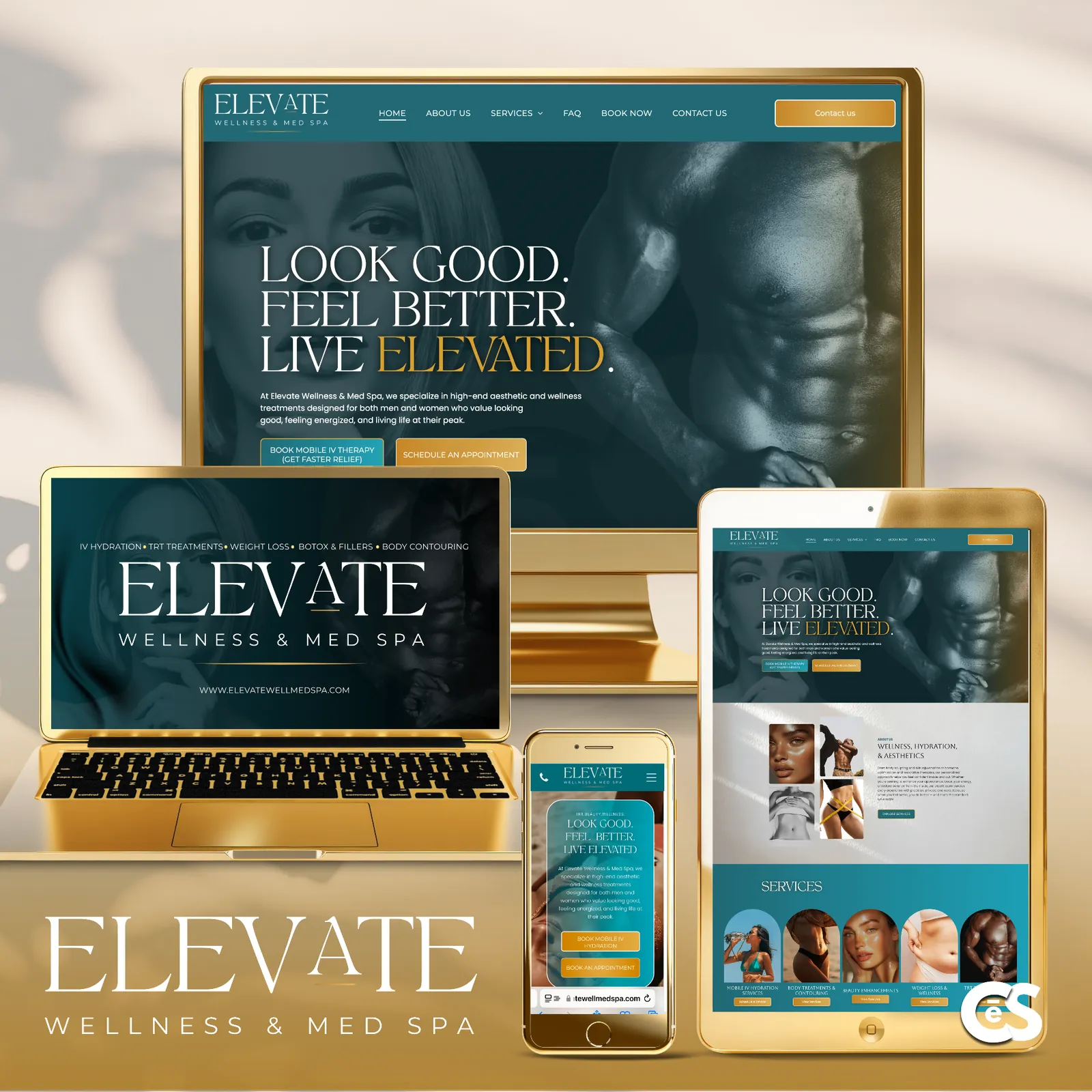 Elevate — website by CēSuite Digital